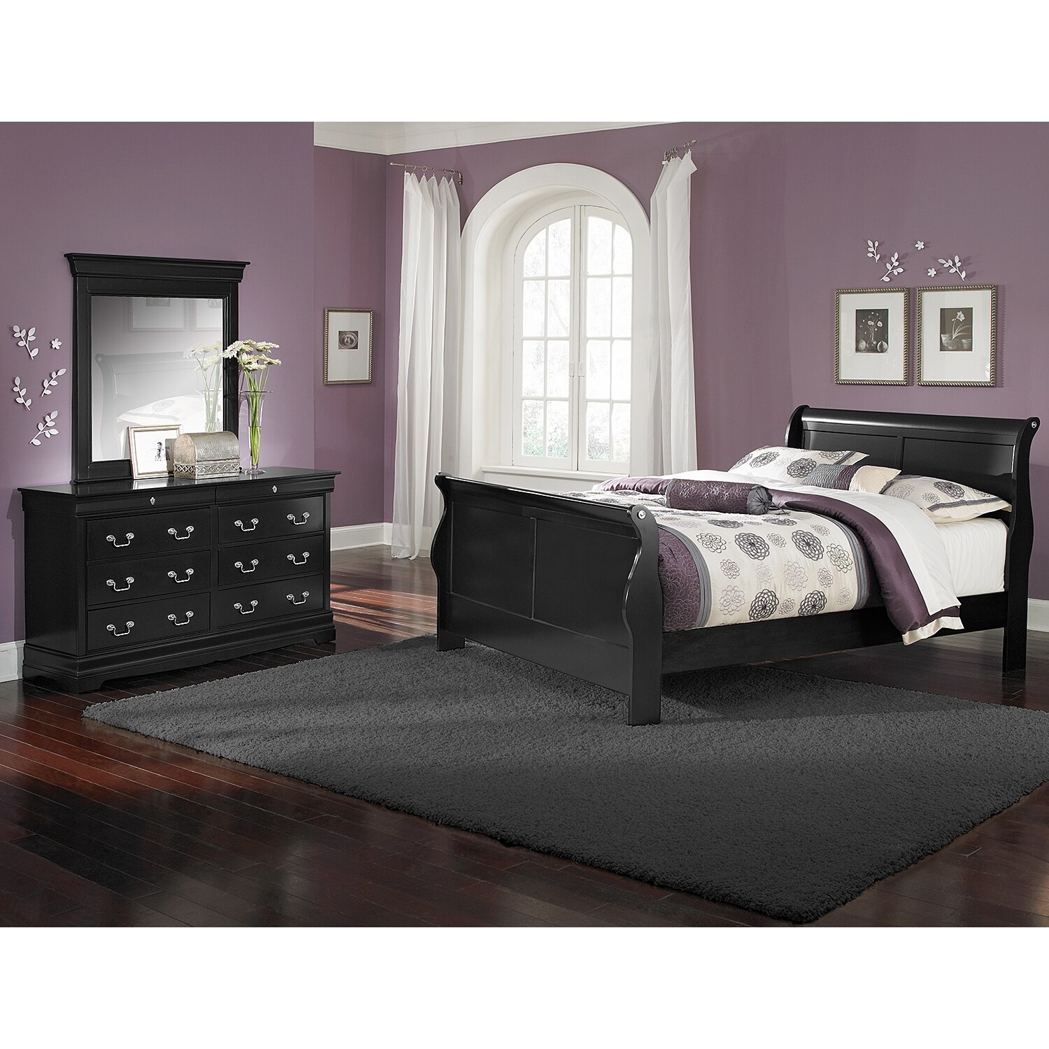 Value City Furniture Clearance Bedroom Sets Neo Classic Youth 5Piece